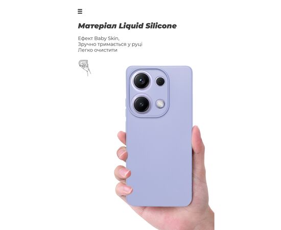 Чохол до мобільного телефона Armorstandart ICON Xiaomi Redmi Note 14S 4G Camera cover Lavender (ARM82011), зображення 7