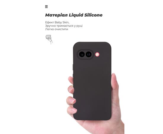 Чехол для мобильного телефона Armorstandart ICON Google Pixel 9a Camera cover Black (ARM83646), изображение 7 Чехол для мобильного телефона Armorstandart ICON Google Pixel 9a Camera cover Black (ARM83646), изображение 7