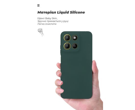 Чохол до мобільного телефона Armorstandart ICON Motorola G15 Power Camera cover Dark Green (ARM83103), зображення 7