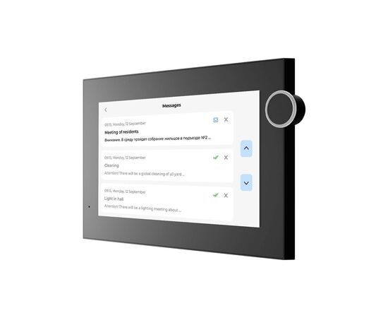 Відеодомофон Bas-IP AZ-07LL Linux black, зображення 3 Відеодомофон Bas-IP AZ-07LL Linux black, зображення 3