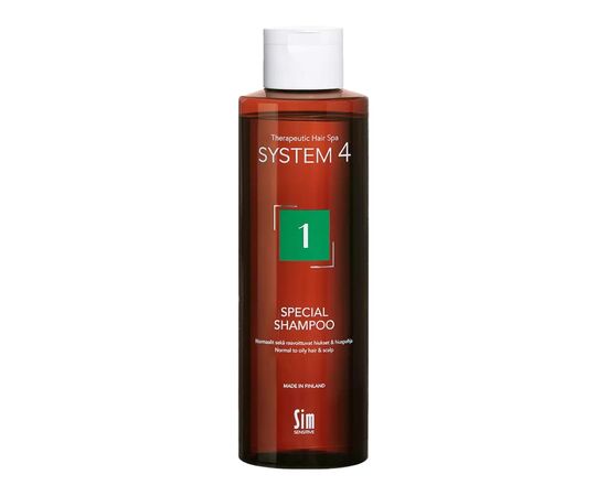 Шампунь Sim Sensitive System 4 Для нормальної шкіри голови і схильної до жирності 250 мл (6417150024345), зображення 2 Шампунь Sim Sensitive System 4 Для нормальної шкіри голови і схильної до жирності 250 мл (6417150024345), зображення 2