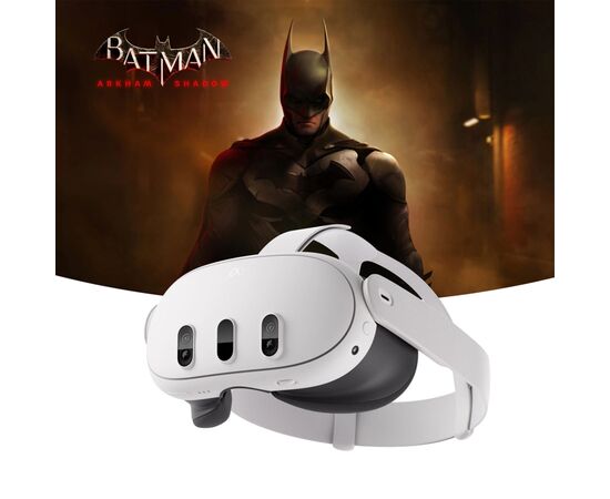Очки виртуальной реальности Oculus Meta Quest 3 512GB + (Batman, Arkham Shadow) VR Headset (MET-815820024071-W), изображение 2 Очки виртуальной реальности Oculus Meta Quest 3 512GB + (Batman, Arkham Shadow) VR Headset (MET-815820024071-W), изображение 2