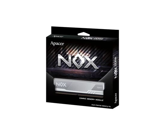 Модуль пам'яті для комп'ютера DDR4 32GB (2x16GB) 3600 MHz NOX White Apacer (AH4U32G36C25YMWAA-2), зображення 5 Модуль пам'яті для комп'ютера DDR4 32GB (2x16GB) 3600 MHz NOX White Apacer (AH4U32G36C25YMWAA-2), зображення 5
