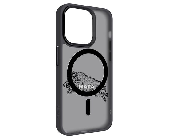 Чехол для мобильного телефона Armorstandart Uniq Magsafe Apple iPhone 14 Pro Maza Boar 1 Black (ARM76320)