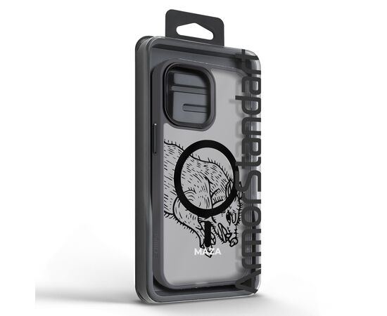 Чехол для мобильного телефона Armorstandart Uniq Magsafe Apple iPhone 15 Pro Max Maza Boar 2 Black (ARM76325), изображение 2
