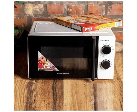Микроволновая печь Grunhelm 20MX708-W, изображение 4