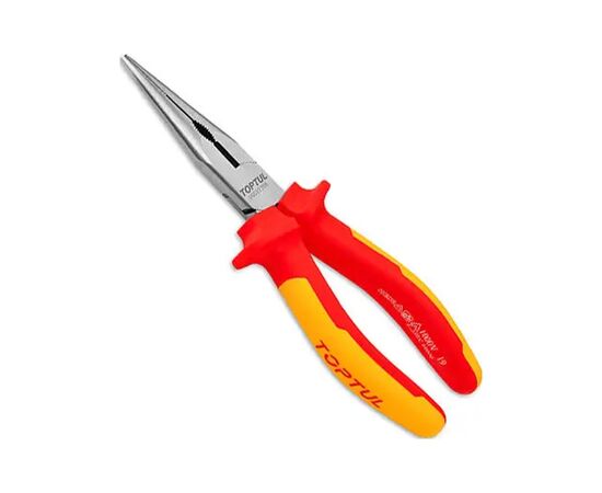 Плоскогубці Toptul довгогубці діелектричні 8" 1000V VDE (DGCB2208)