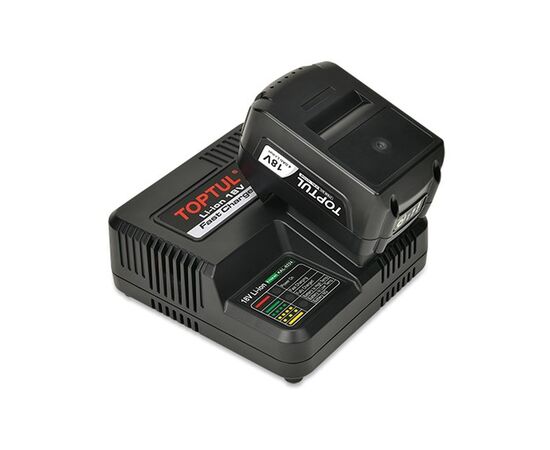 Зарядное устройство для аккумуляторов инструмента Toptul 18V Li-ion/NiCd (KALD0124E), изображение 2 Зарядное устройство для аккумуляторов инструмента Toptul 18V Li-ion/NiCd (KALD0124E), изображение 2