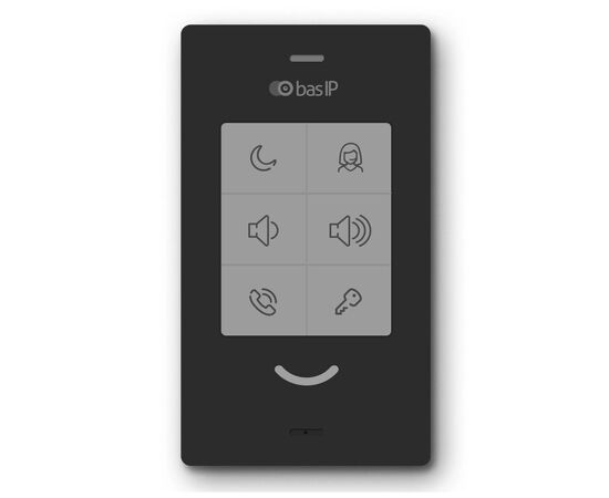 Відеодомофон Bas-IP SP-03 black