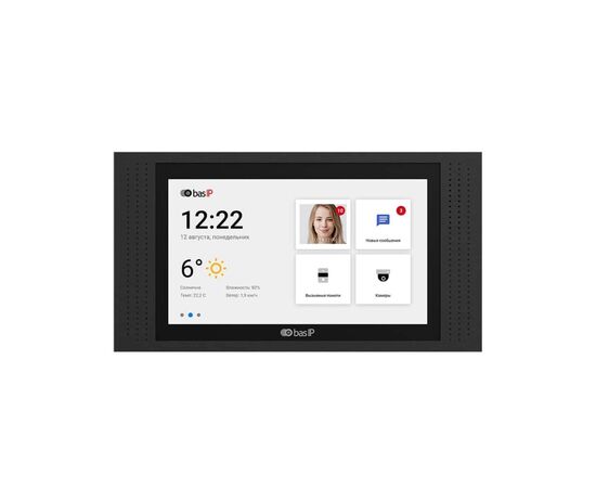 Видеодомофон Bas-IP AT-07 black