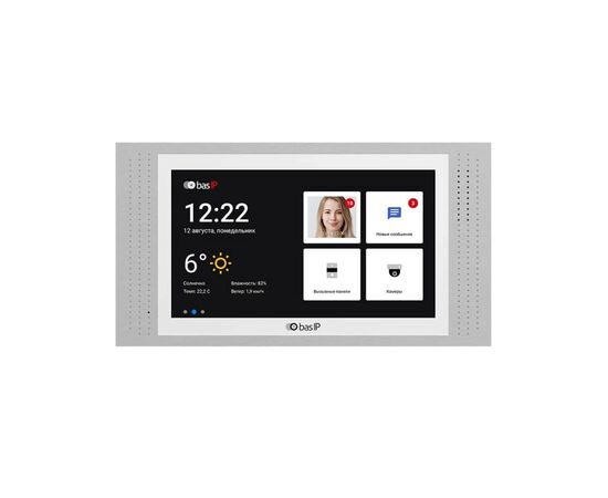 Видеодомофон Bas-IP AT-07 white
