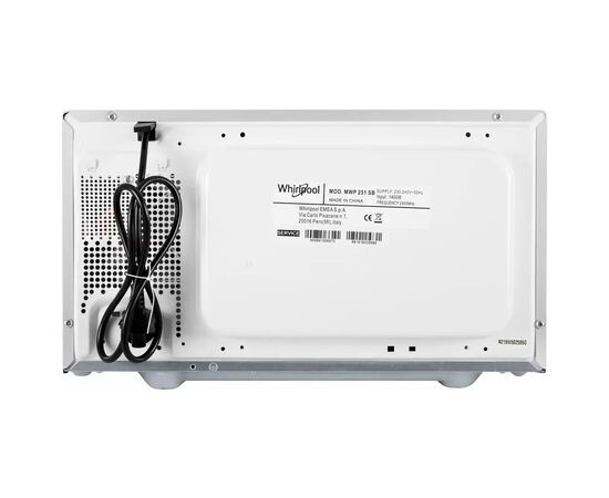 Микроволновая печь Whirlpool MWP251SB, изображение 10 Микроволновая печь Whirlpool MWP251SB, изображение 10