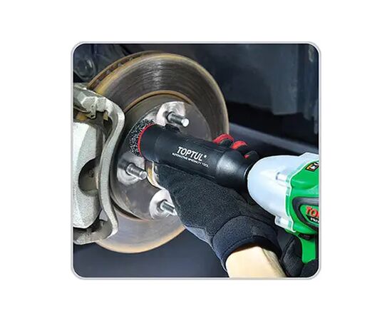 Набор инструментов Toptul для чистки колесных шпилек и ступиц (JGAT0802), изображение 3 Набор инструментов Toptul для чистки колесных шпилек и ступиц (JGAT0802), изображение 3