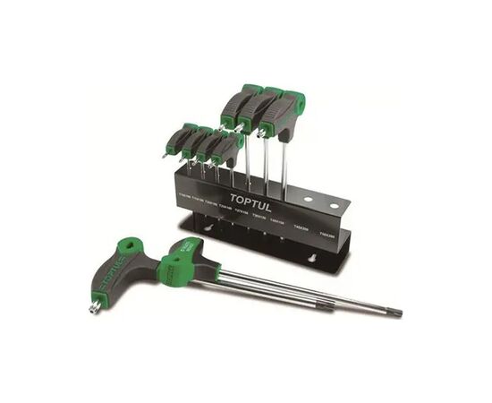 Ключ Toptul TORX с ручкой L-образный T10-T50 9шт. (GAAX0901)