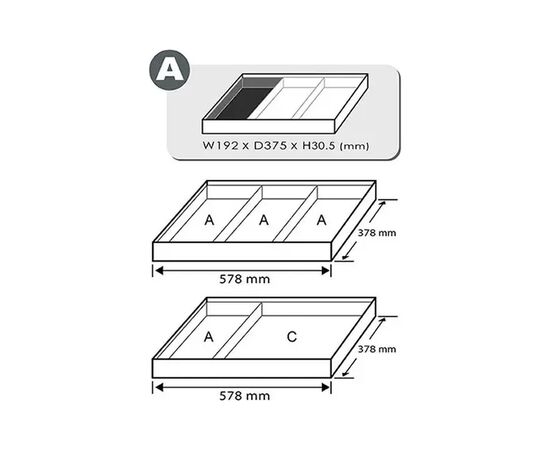 Ключ Toptul шарнірний 6-19мм 7шт. (У ложементі, тип А) (GEA0703), зображення 2 Ключ Toptul шарнірний 6-19мм 7шт. (У ложементі, тип А) (GEA0703), зображення 2