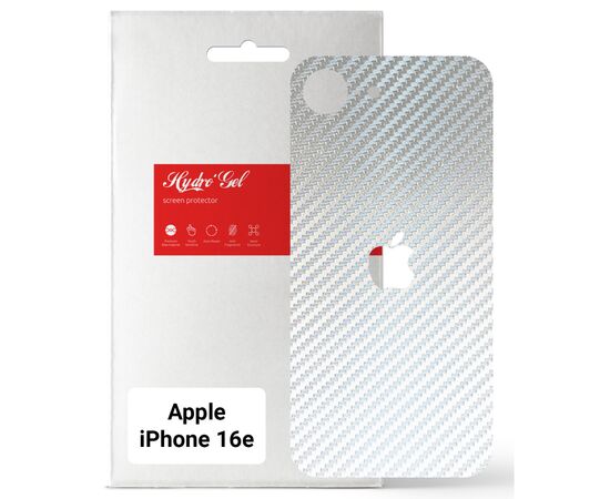 Плівка захисна Armorstandart for Back Panel Apple iPhone 16e Carbone Silver (ARM85457)