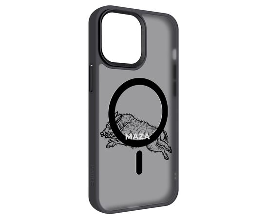 Чехол для мобильного телефона Armorstandart Uniq Magsafe Apple iPhone 14 Pro Max Maza Boar 1 Black (ARM76322)