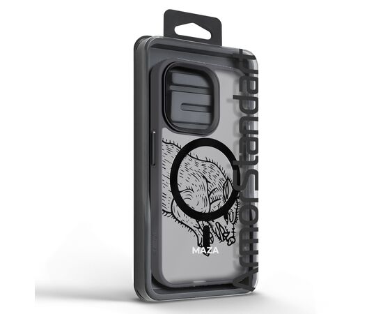 Чехол для мобильного телефона Armorstandart Uniq Magsafe Apple iPhone 14 Pro Maza Boar 2 Black (ARM76321), изображение 2