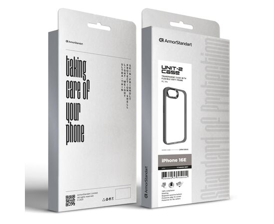 Чохол до мобільного телефона Armorstandart UNIT2 Apple iPhone 16e Titanium Grey (ARM83854), зображення 3