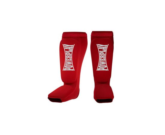 Захист гомілки і стопи PowerPlay 3054 Classic Shin Червоні S (PP_3054_S_Red)