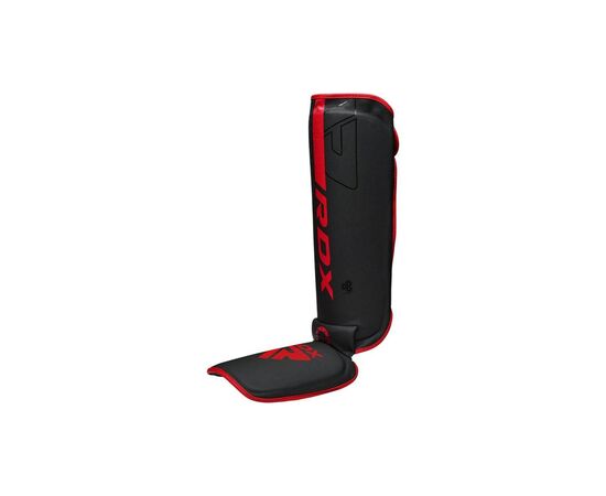 Защита голени и стопы RDX F6 Matte RED-XL (SGR-F6MR-XL), изображение 2 Защита голени и стопы RDX F6 Matte RED-XL (SGR-F6MR-XL), изображение 2