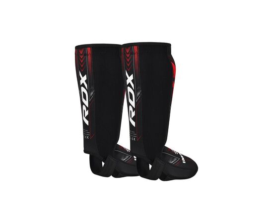 Защита голени и стопы RDX Neoprene Shin Instep IMMAF-1 Red L (SGN-IMF-1R-L), изображение 4 Защита голени и стопы RDX Neoprene Shin Instep IMMAF-1 Red L (SGN-IMF-1R-L), изображение 4