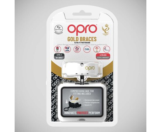 Капа Opro Gold Braces під брекети Dark Bluel/Pearl (102506002) (Gold_Braces_Blue/Pearl), изображение 3 Капа Opro Gold Braces під брекети Dark Bluel/Pearl (102506002) (Gold_Braces_Blue/Pearl), изображение 3