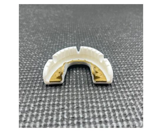 Капа Opro Gold Braces під брекети White/Gold (102506004) (Gold_Braces_Wh/Gold), изображение 5 Капа Opro Gold Braces під брекети White/Gold (102506004) (Gold_Braces_Wh/Gold), изображение 5