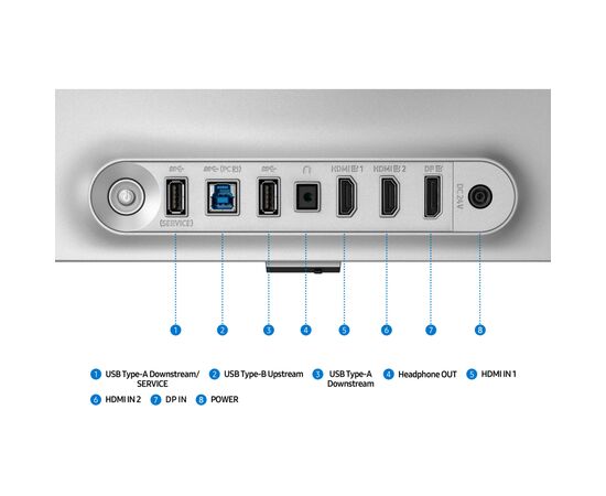Монітор Samsung LS27FG812SIXCI, зображення 12 Монітор Samsung LS27FG812SIXCI, зображення 12