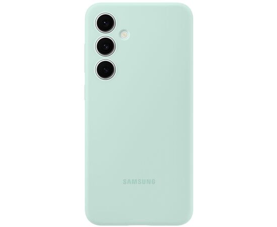 Чехол для мобильного телефона Samsung Silicone Case Samsung Galaxy S24 FE Mint (EF-PS721CMEGWW), изображение 2 Чехол для мобильного телефона Samsung Silicone Case Samsung Galaxy S24 FE Mint (EF-PS721CMEGWW), изображение 2