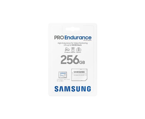 Карта памяти Samsung 256GB microSDXC class 10 UHS-I U3 V30 Pro Endurance (MB-MJ256KA/EU), изображение 8