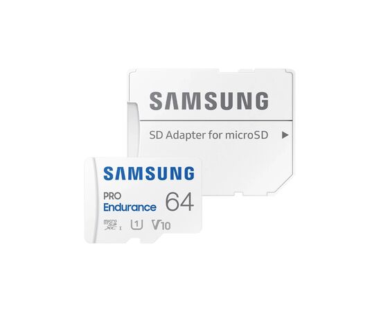 Карта памяти Samsung 64GB microSDXC class 10 UHS-I U3 V30 Pro Endurance (MB-MJ64KA/EU), изображение 5 Карта памяти Samsung 64GB microSDXC class 10 UHS-I U3 V30 Pro Endurance (MB-MJ64KA/EU), изображение 5
