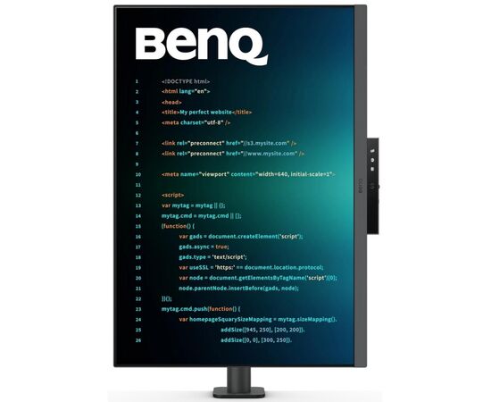 Монитор BenQ RD280UA METALLIC GREY, изображение 2 Монитор BenQ RD280UA METALLIC GREY, изображение 2