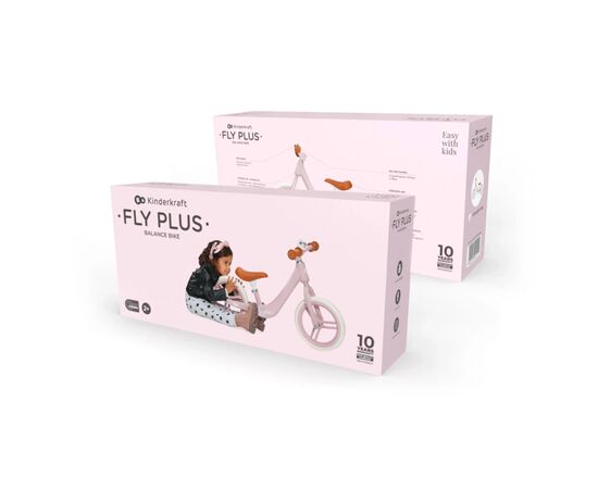 Беговел Kinderkraft Fly Plus Pink (KRFLPL00PNK0000) (5902533925414), изображение 8 Беговел Kinderkraft Fly Plus Pink (KRFLPL00PNK0000) (5902533925414), изображение 8