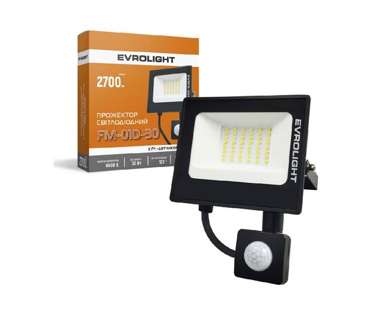 Прожектор EVROLIGHT FM-01D-30 30W 6400К