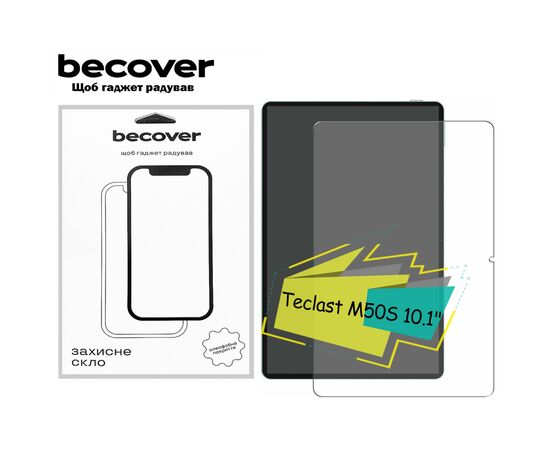 Стекло защитное BeCover Teclast Tab M50S 10.1" (713131)