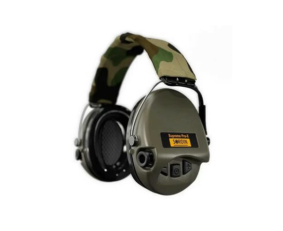 Наушники для стрельбы Sordin Supreme Pro X Green (75302-X-S)