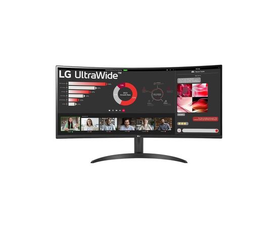 Монітор LG 34WR50QC-B