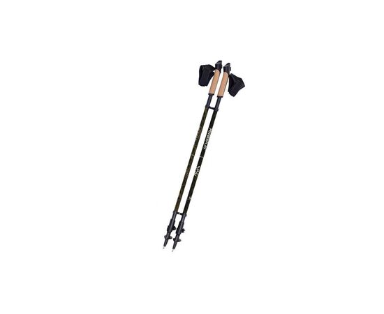 Палиці для скандинавської ходи PowerPlay 9105 Sisu Black/Gold 80-135 см (PP_9105_SISU)