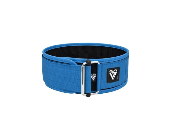 Атлетический пояс RDX RX1 Weight Lifting Belt Blue XL (WBS-RX1U-XL), изображение 3 Атлетический пояс RDX RX1 Weight Lifting Belt Blue XL (WBS-RX1U-XL), изображение 3