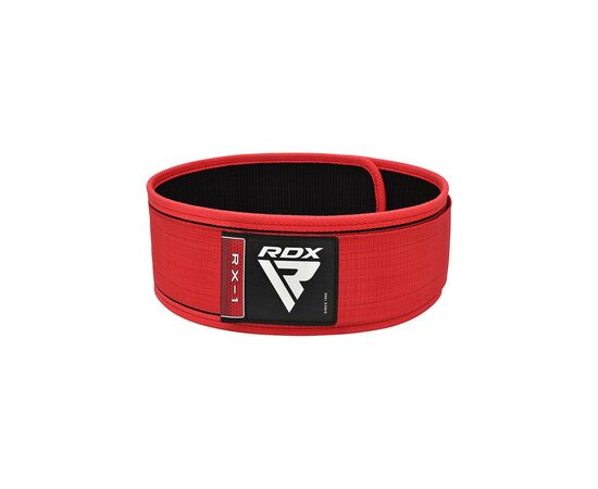 Атлетический пояс RDX RX1 Weight Lifting Belt Red S (WBS-RX1R-S)