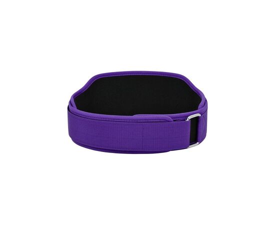Атлетический пояс RDX RX5 Double Belt неопреновий Purpel XS (WBD-RX5PR-XS), изображение 3 Атлетический пояс RDX RX5 Double Belt неопреновий Purpel XS (WBD-RX5PR-XS), изображение 3
