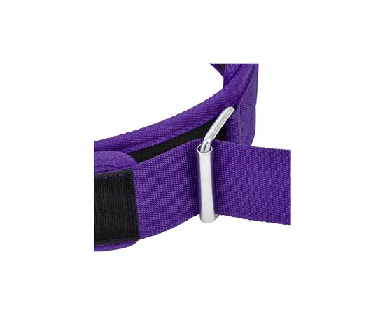 Атлетический пояс RDX RX5 Double Belt неопреновий Purpel XS (WBD-RX5PR-XS), изображение 5 Атлетический пояс RDX RX5 Double Belt неопреновий Purpel XS (WBD-RX5PR-XS), изображение 5