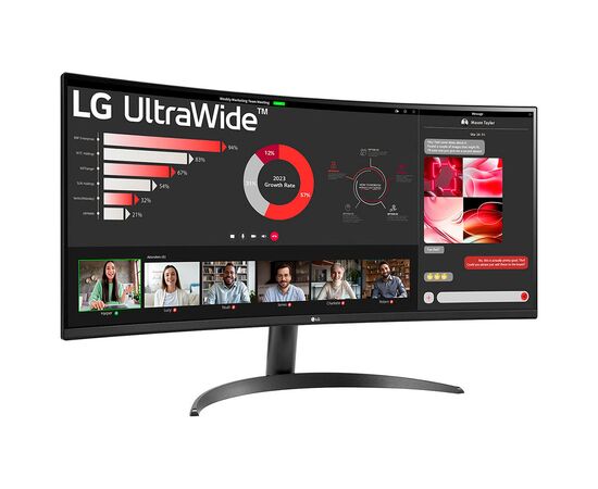 Монитор LG 34WR50QK-B, изображение 2 Монитор LG 34WR50QK-B, изображение 2