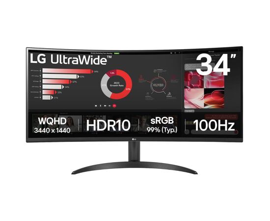 Монитор LG 34WR50QK-B