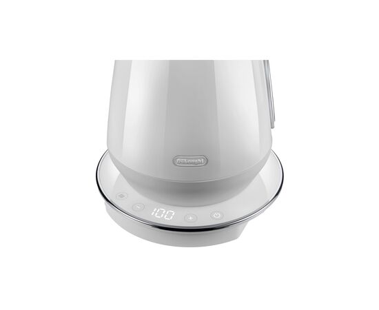 Электрочайник DeLonghi KBY 2011 W (KBY2011W), изображение 2 Электрочайник DeLonghi KBY 2011 W (KBY2011W), изображение 2