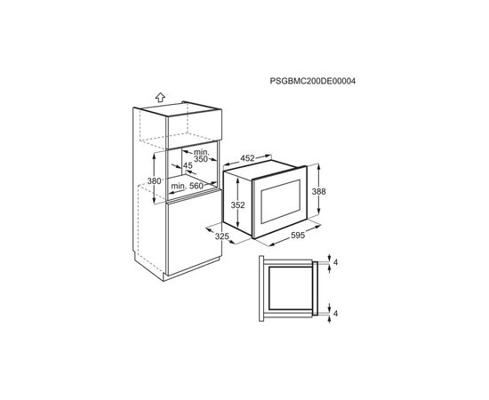 Микроволновая печь Electrolux LMS2203EMK, изображение 7 Микроволновая печь Electrolux LMS2203EMK, изображение 7