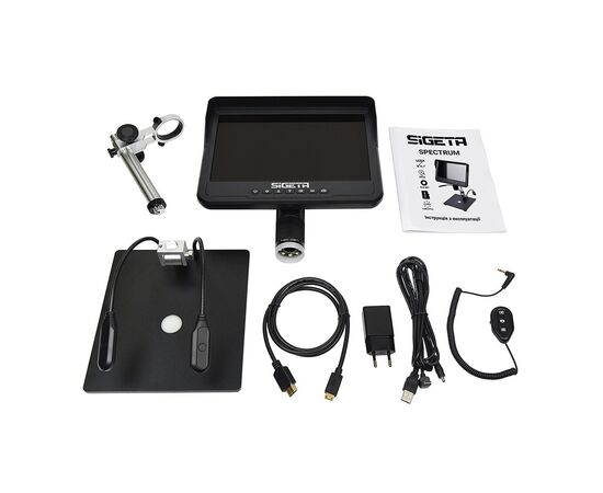 Микроскоп Sigeta Spectrum 10x-300x 5 MP 10.1" LCD (65513), изображение 8 Микроскоп Sigeta Spectrum 10x-300x 5 MP 10.1" LCD (65513), изображение 8