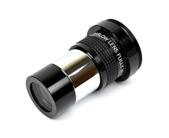 Аксессуар для микроскопов Sigeta Лінза Барлоу 2x, 1.25" (з адаптером для камери) (65091), изображение 3 Аксессуар для микроскопов Sigeta Лінза Барлоу 2x, 1.25" (з адаптером для камери) (65091), изображение 3