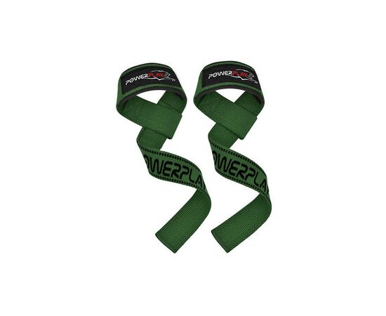 Кистьові лямки PowerPlay 7064 Lifting Gym Straps Зелені (PP_7064_Green)